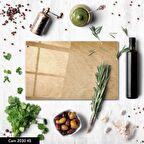 CAM KESME TAHTASI | BASKILI KESİM TABLASI | TEMPERLİ | 25x35 cm